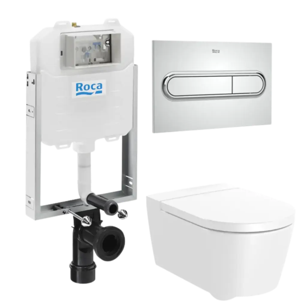 WC AEREO INSPIRA ROUND BLANCO ROCA