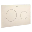 PLACA DE ACCIONAMIENTO PL10 DUAL ONE BEIGE MATE ROCA