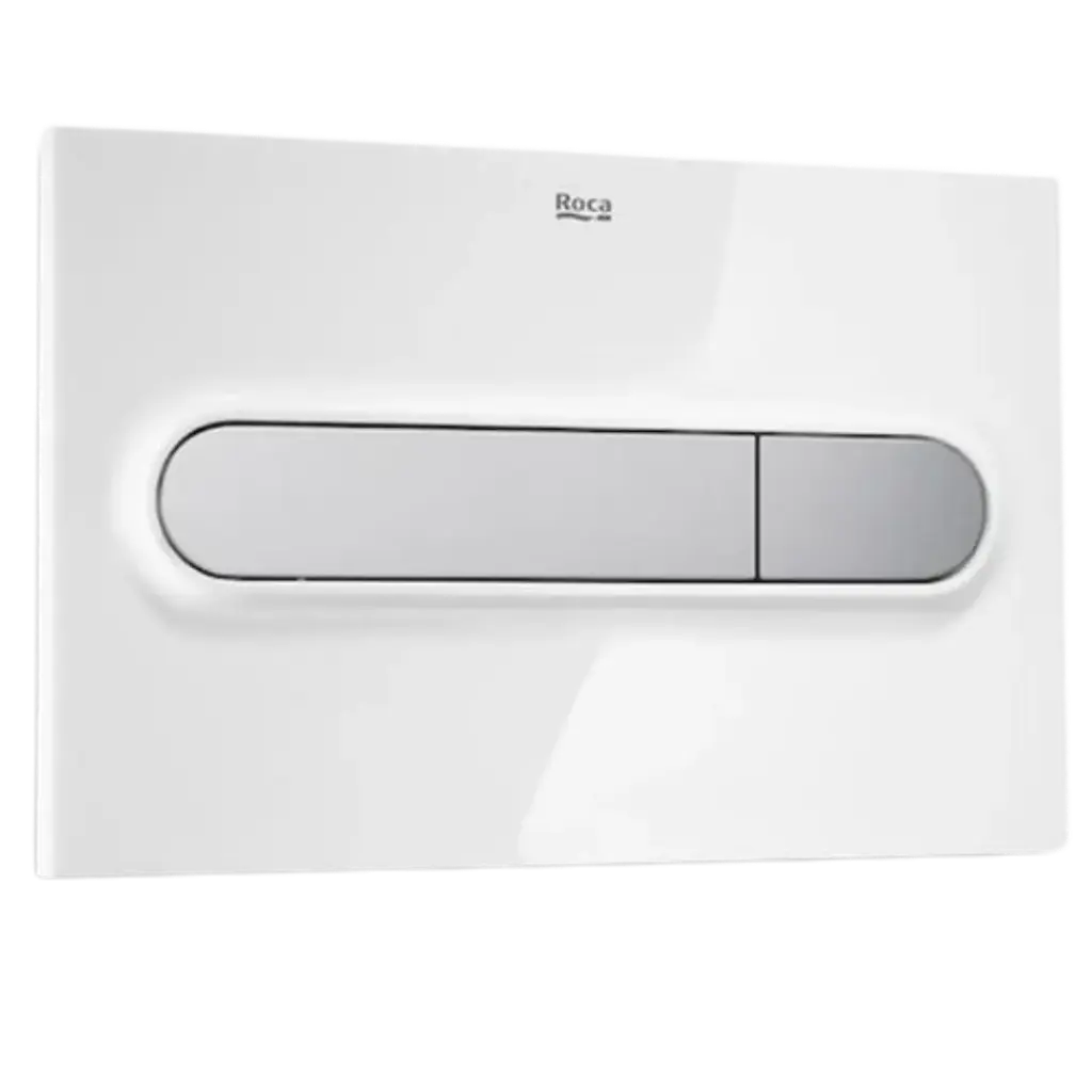 PLACA DE ACCIONAMIENTO PL1 DUAL ONE CHROME ROCA