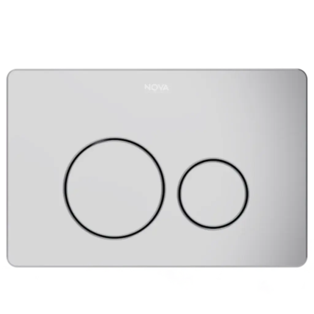 PLACA DE ACCIONAMIENTO LUX INOX-CHROME MIRROR NOVA