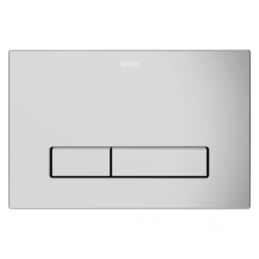 PLACA DE ACCIONAMIENTO CONFORT CHROME NOVA