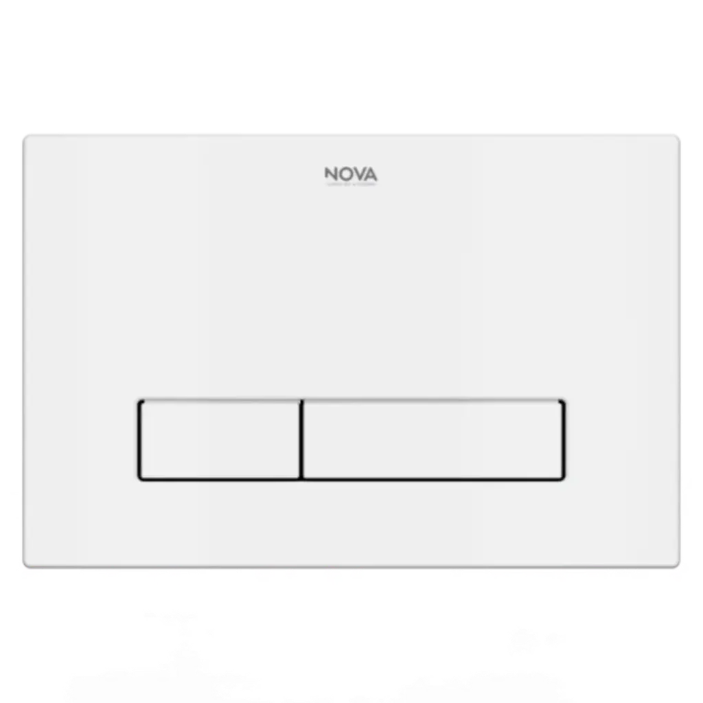 PLACA DE ACCIONAMIENTO CONFORT BLANCO NOVA