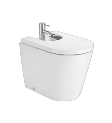 [RO-WC0224] BIDE INSPIRA ROUND BLANCO ROCA