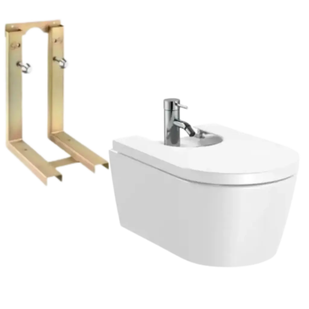 BIDE AEREO INSPIRA ROUND BLANCO ROCA