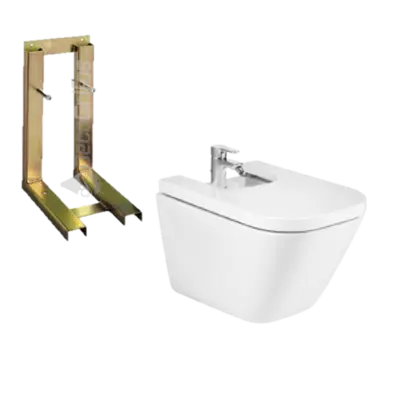 BIDE AEREO GAP CON TAPA BLANCO ROCA