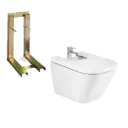 BIDE AEREO GAP CON TAPA BLANCO ROCA