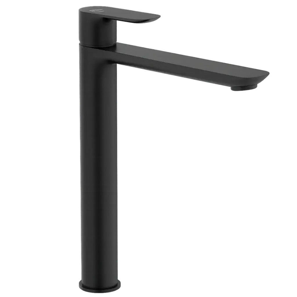 GRIFERIA DE LAVAMANOS ALTA CALA NEGRO MATE ROCA