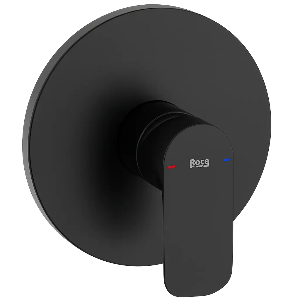 MONOMANDO DE DUCHA CALA NEGRO MATE ROCA