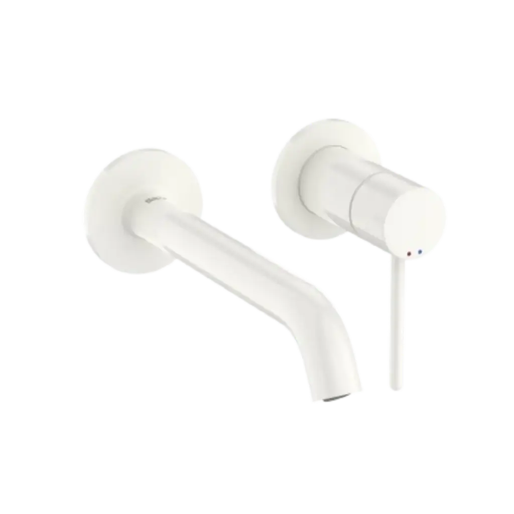 [ROGRI9187] GRIFERIA DE LAVAMANOS DE PARED NU BLANCO ROCA