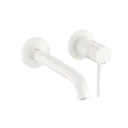 GRIFERIA DE LAVAMANOS DE PARED NU BLANCO ROCA