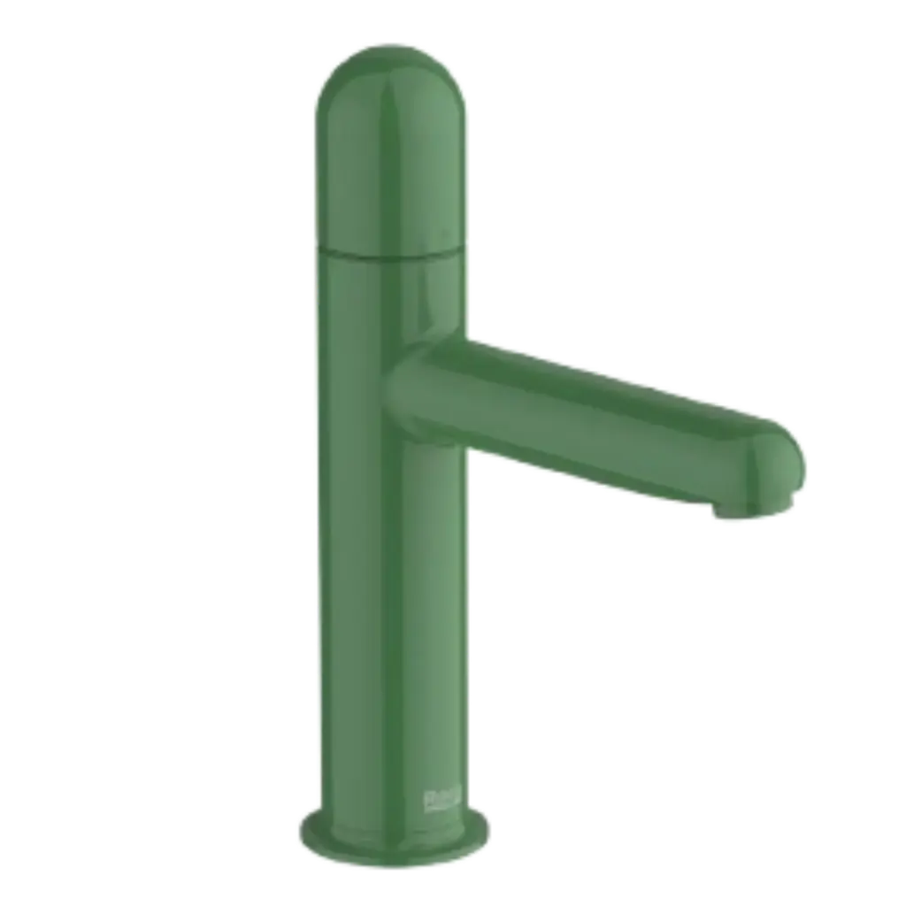 GRIFERIA DE LAVAMANOS BAJA NU VERDE ROCA