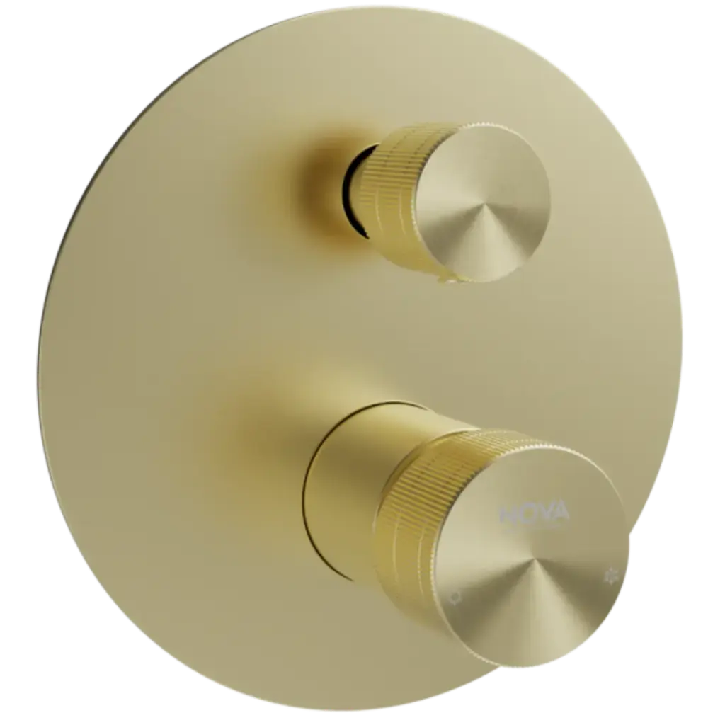 [NVGRI5635] MONOMANDO DE DUCHA DOS VIAS FUTURA D'OR RADIANCE NOVA