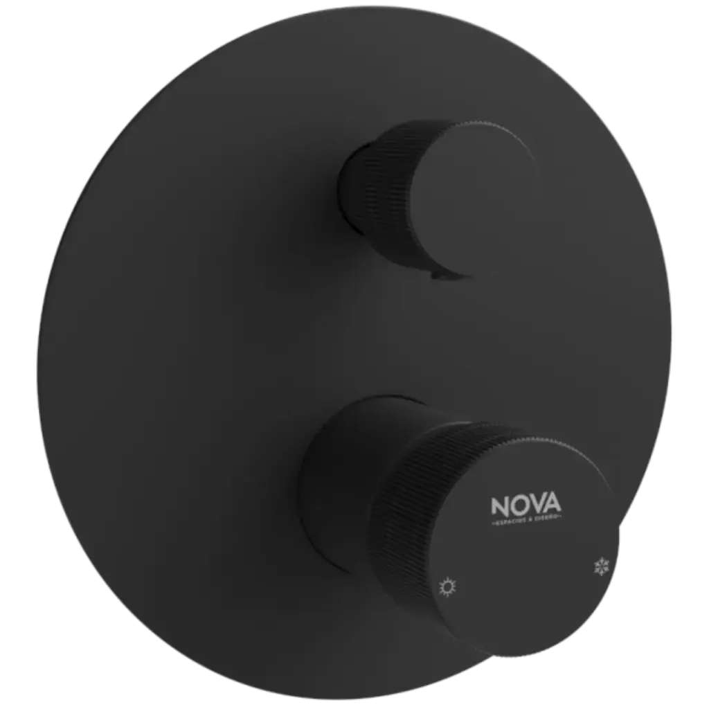 [NVGRI5665] MONOMANDO DE DUCHA DOS VIAS FUTURA NOIR RADIANCE NOVA