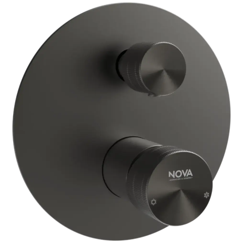 [NVGRI5675] MONOMANDO DE DUCHA DOS VIAS FUTURA ANTHRACITE RADIANCE NOVA