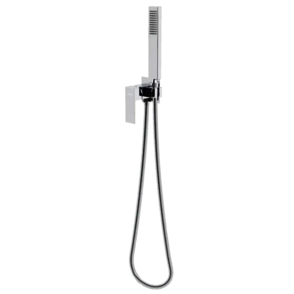 DUCHA DE MANO CON MEZCLADOR KUBE CROMADO NOVA