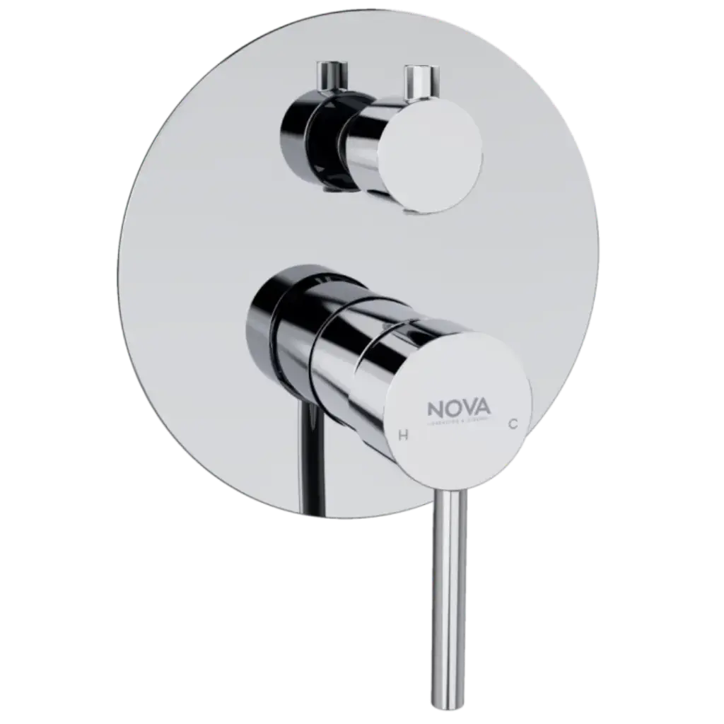 MONOMANDO DE DUCHA DOS VIAS SIRUS CHROME NOVA