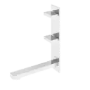 GRIFERIA DE LAVAMANOS DE PARED DOMO HORIZONTAL VERTICAL NOVA