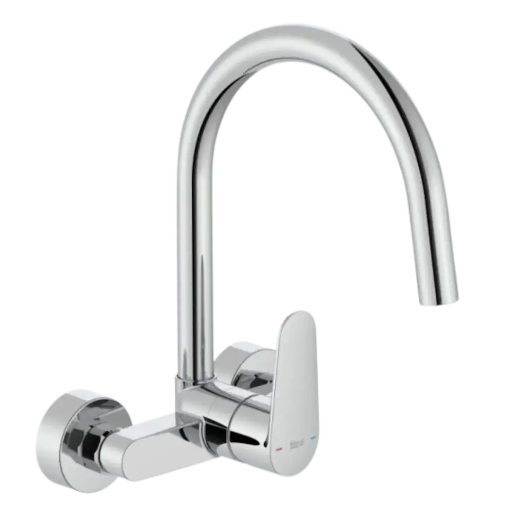 [ROGRI6902] GRIFERIA DE FREGADERO DE PARED VICTORIA PLUS CROMADO ROCA