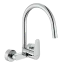 GRIFERIA DE FREGADERO DE PARED VICTORIA PLUS CROMADO ROCA