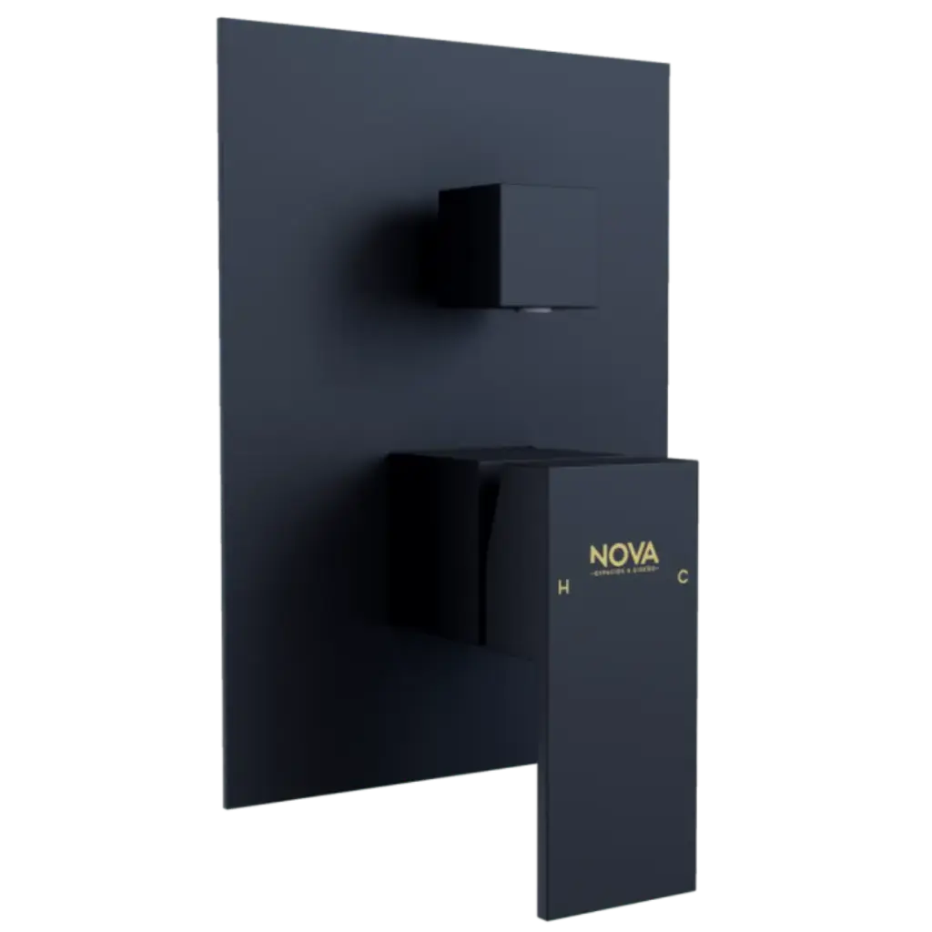 [NVGRI9853] MONOMANDO DE DUCHA KUBE NOIR NOVA