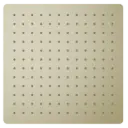 DUCHA REGADERA CUADRADA ELEMENT D´OR 30CM DORADO MATE NOVA