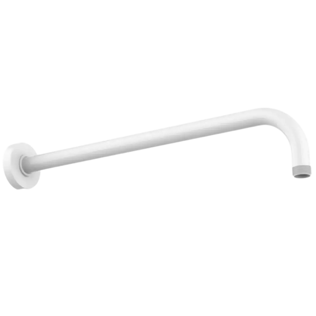 BRAZO DE DUCHA BLANCO MATE ROCA