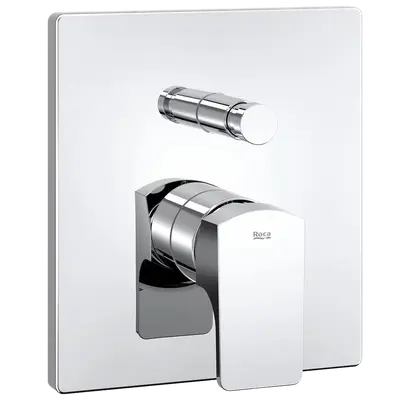 [ROGRI0056] MONOMANDO DE DUCHA DOS VIAS L90 CROMADO ROCA