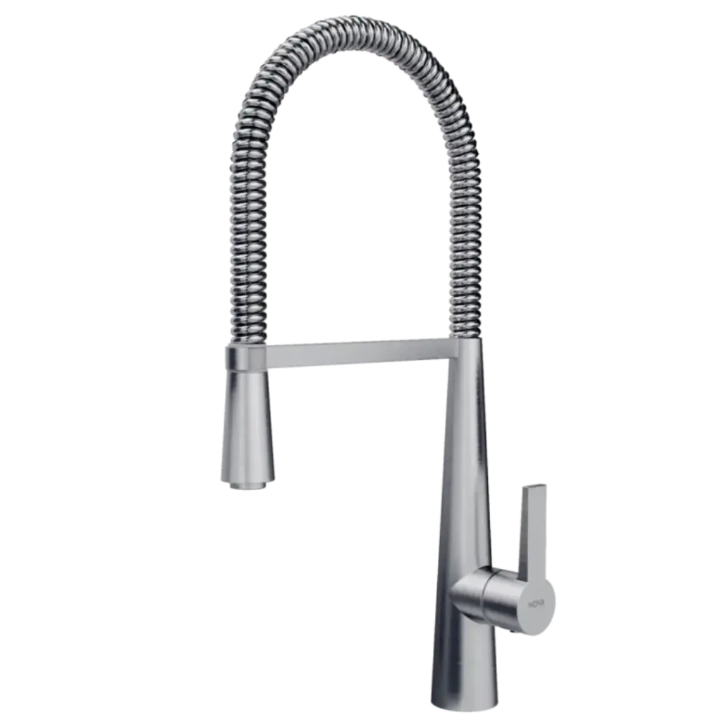 GRIFERIA DE FREGADERO SPRING SATINADO NOVA