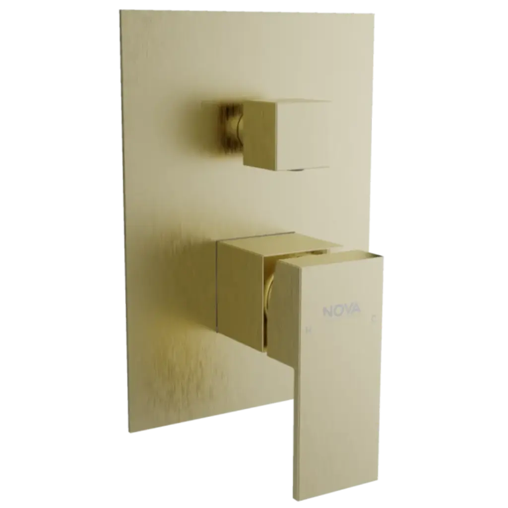 [NVGRI9855] MONOMANDO DE DUCHA DOS VIAS KUBE D´OR NOVA