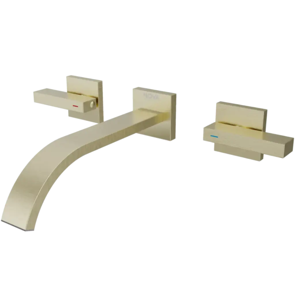 [NVGRI9856] GRIFERIA DE LAVAMANOS DE PARED KUBE D´OR NOVA