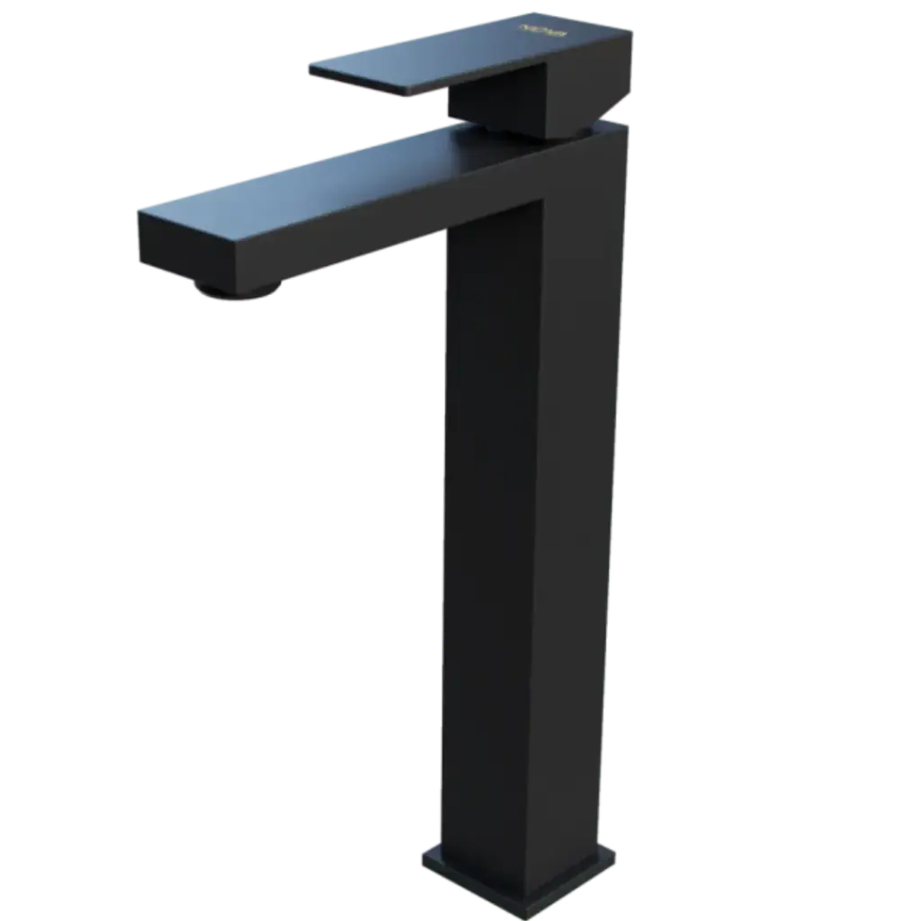 GRIFERIA DE LAVAMANOS ALTA KUBE NOIR NOVA