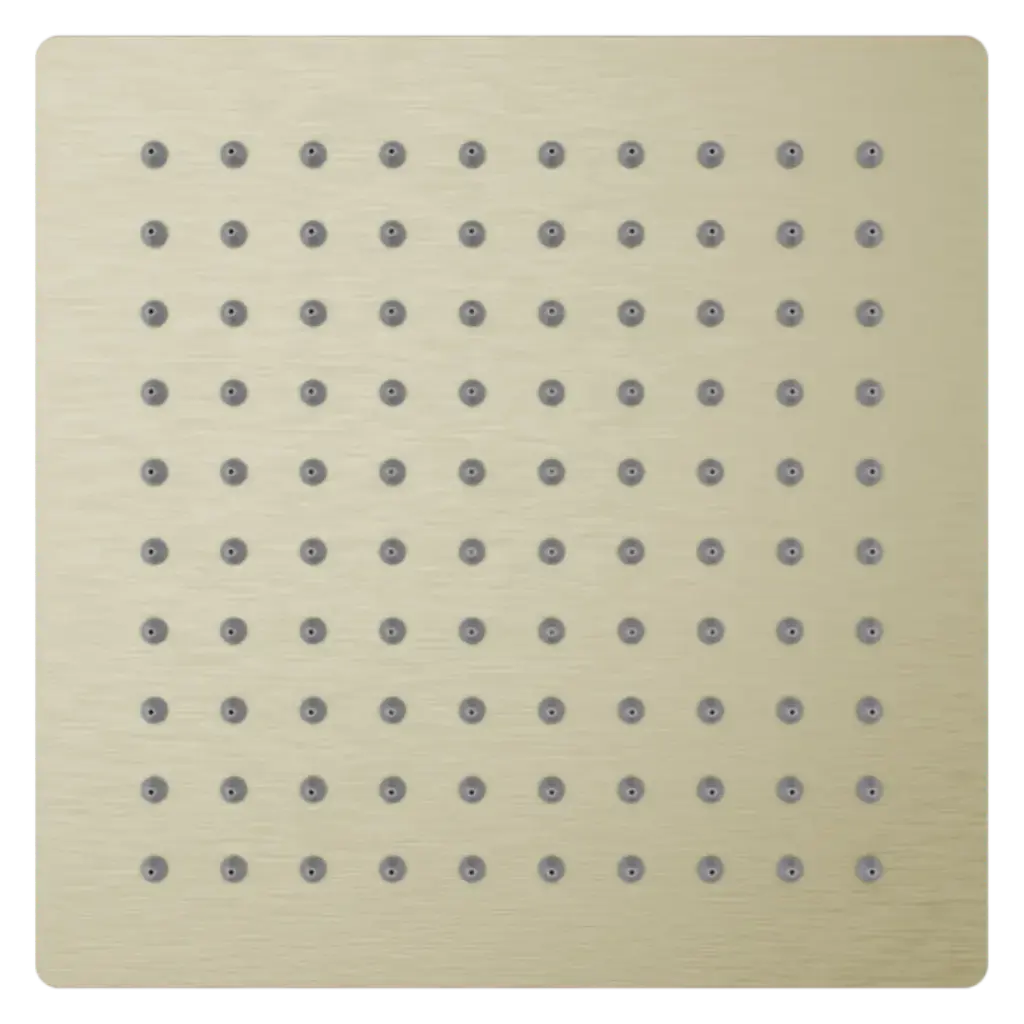 [NVREG1004] DUCHA REGADERA CUADRADA ELEMENT D´OR 20CM DORADO MATE NOVA