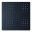 DUCHA REGADERA CUADRADA ELEMENT NOIR 30CM NEGRO MATE NOVA