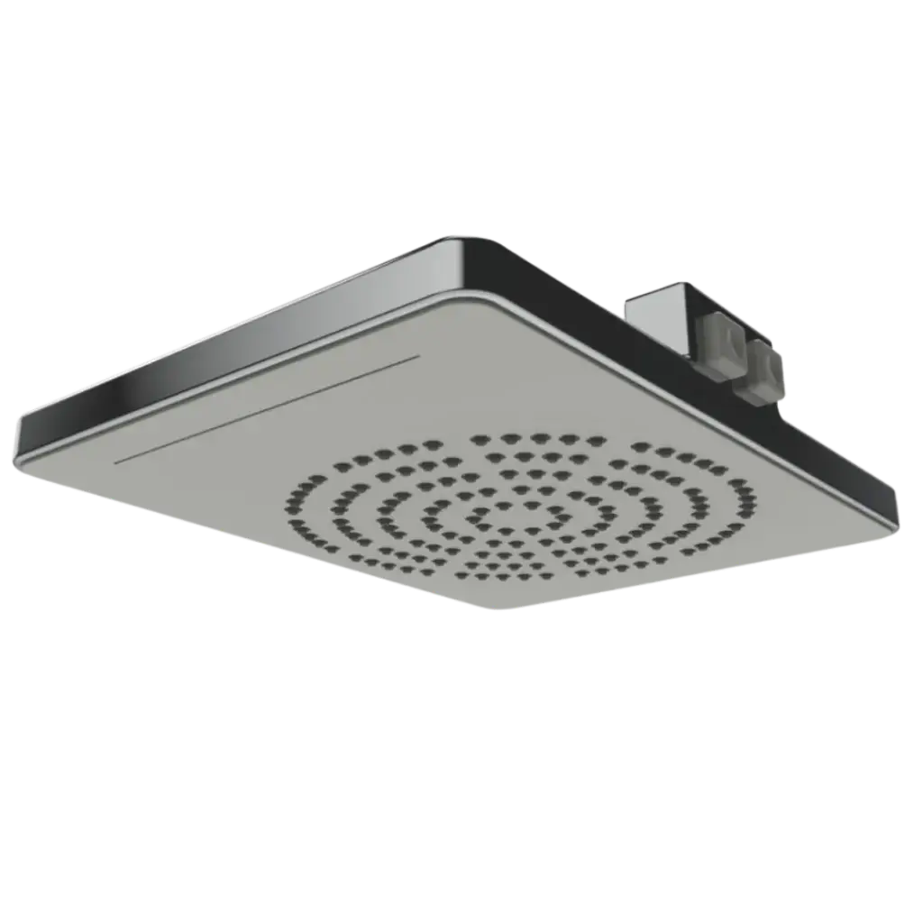 DUCHA REGADERA RECTANGULAR FUSION CROMADO VENBAÑO