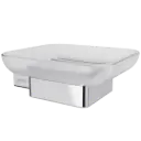 JABONERA GLASS LINE CROMADO NOVA