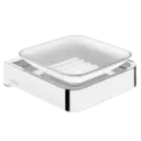 JABONERA GLASS ELEMENT CROMADO NOVA