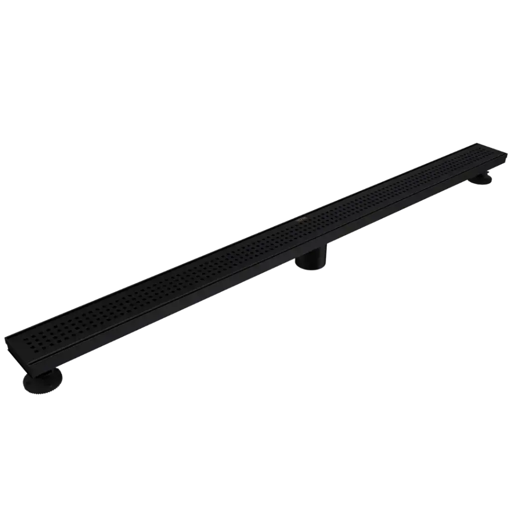[NVDES9102] REJILLA DESAGUE LINEAL MATT NOIR 100X7CM NOVA