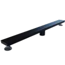 REJILLA DESAGUE LINEAL MATT NOIR 80X7CM NOVA