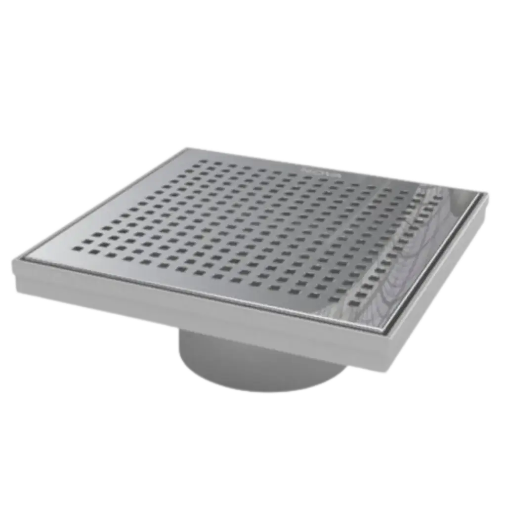 REJILLA DESAGUE SQUARE POLISHED 20X20CM NOVA