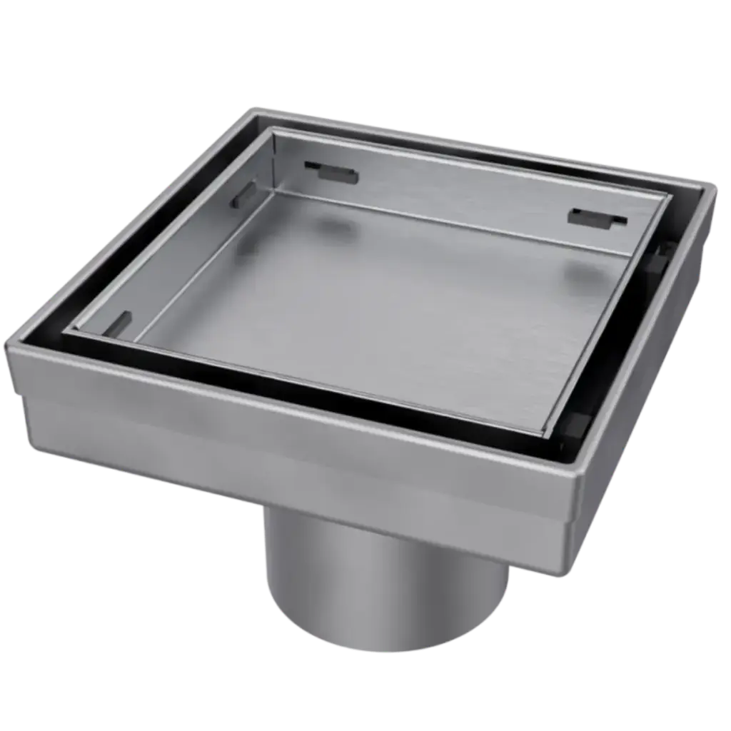 REJILLA DESAGUE SQUARE OCULTO 10X10CM NOVA