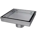 REJILLA DESAGUE SQUARE OCULTO 15X15CM NOVA