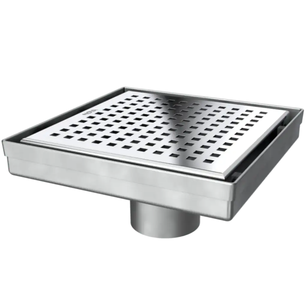 REJILLA DESAGUE SQUARE POLISHED 15X15CM NOVA