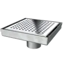 REJILLA DESAGUE SQUARE POLISHED 15X15CM NOVA