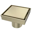 REJILLA DESAGUE SQUARE OCULTO D´OR 10X10CM NOVA