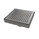 REJILLA DESAGUE SQUARE ANTHRACITE 10X10CM NOVA