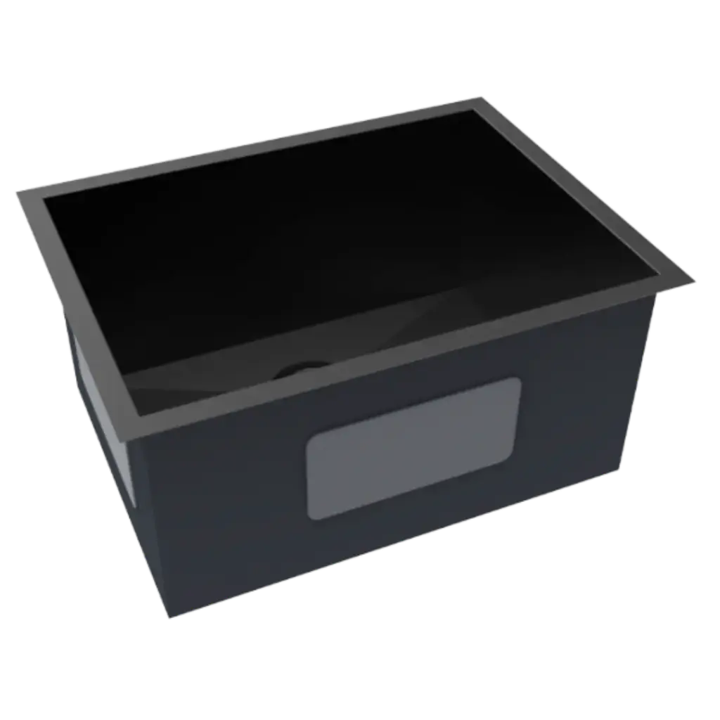 FREGADERO DE UNA TINA 60CM ANTRACITA NOVA