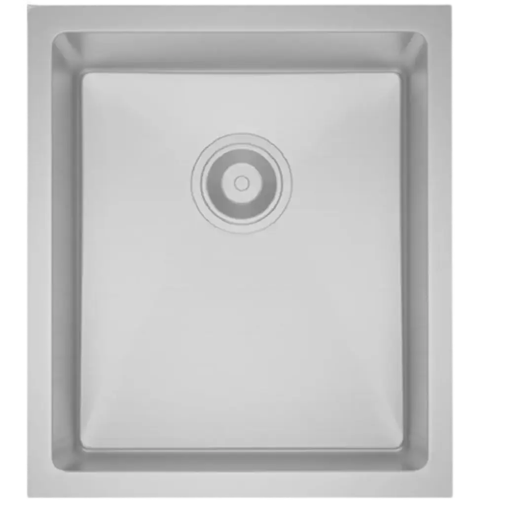 FREGADERO DE UNA TINA 34CM SATINADO NOVA