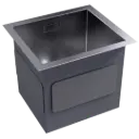 FREGADERO DE UNA TINA 45CM SATINADO NOVA