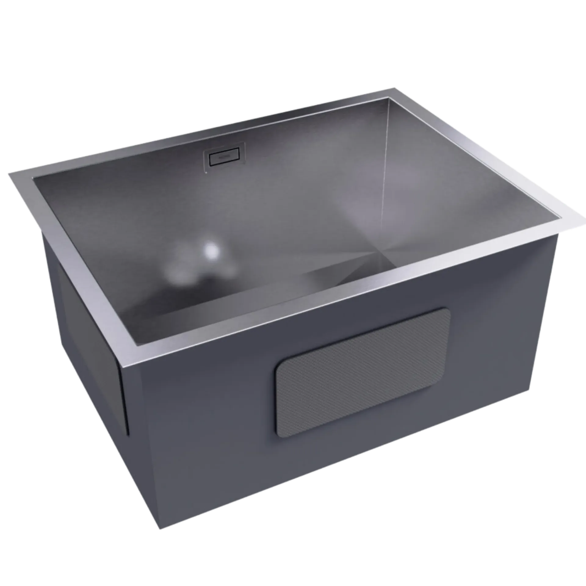 FREGADERO DE UNA TINA 60CM SATINADO NOVA