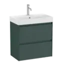 MUEBLE DE BAÑO UNIK 60CM VERDE MATE ROCA